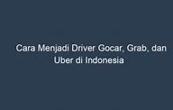 Cara Menjadi Driver Grab Food